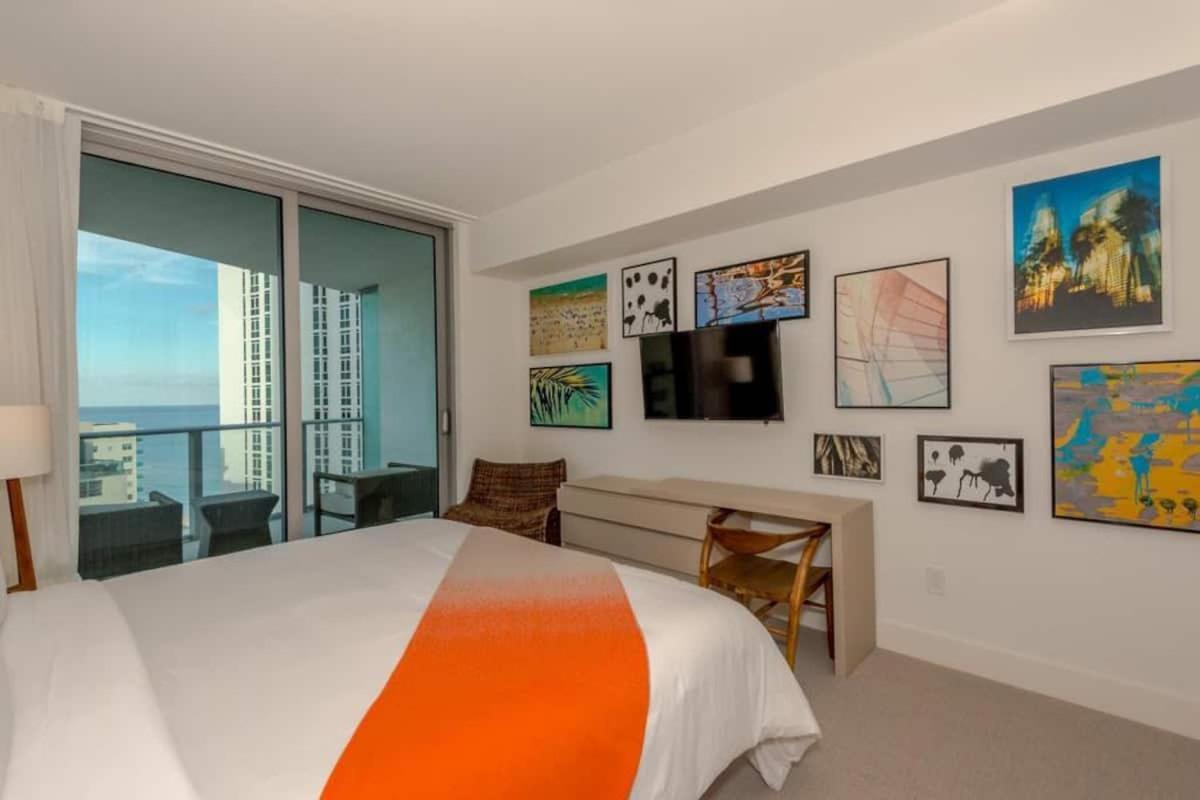 Lyfe On The Beach 25Th Floor 1 Bed Unit With Oceanview Голлівуд Екстер'єр фото